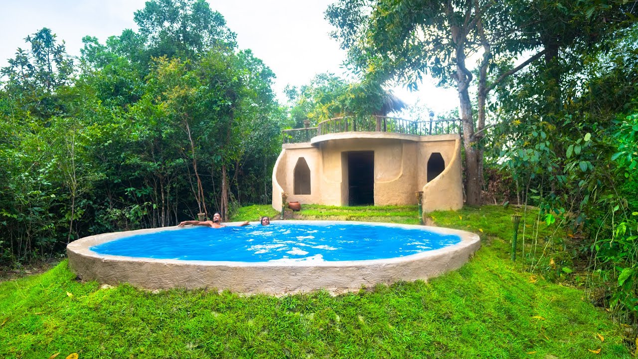 Building The Most Amazing Bamboo Home Villa